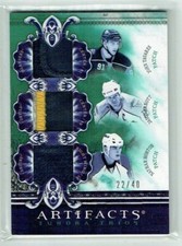 10-11 UD Artifacts Tundra Trios  John Tavares--J Arnott--N Horton  /40  Patches