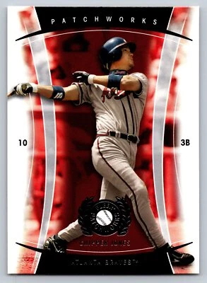 2005 Fleer Patchworks #27 Chipper Jones Atlanta Braves - Image 1 of 2