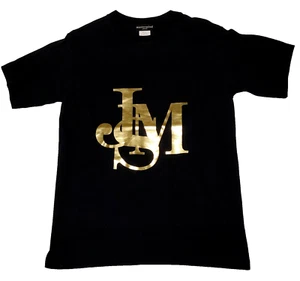 Mastermind T Shirt Mens Sz S Charcoal Future Black Shirt Gold Print Design - Picture 1 of 9
