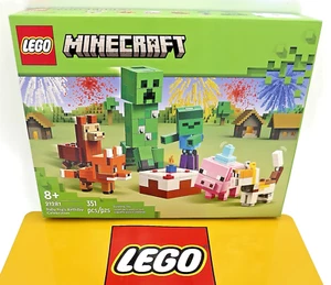 Lego Minecraft 21281 Baby Pig's Birthday Celebration Set - Picture 1 of 2