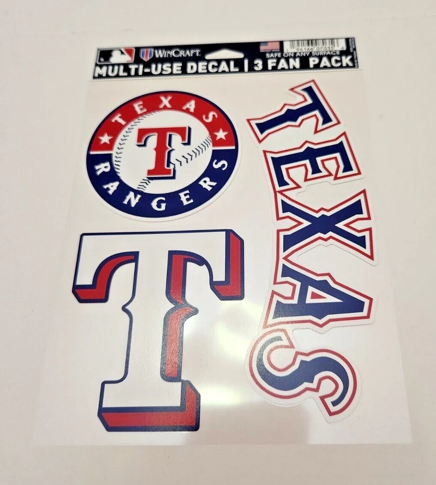 MLB Multi-Use Decal 3 Fan Pack - Image 1 of 1