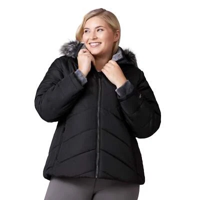Chaqueta parka para mujer Free Country talla grande Brisk II Foto 1 de 4