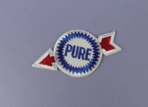 Pure Oil Service Station Uniform Jacket Patch, 1970s Unused Stock Item - Picture 1 of 1