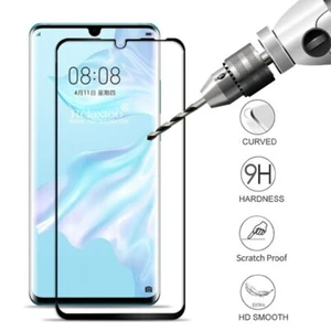 Película protectora de pantalla de vidrio templado curvado completo para Huawei P20/Mate 20/P30 Pro - Imagen 1 de 2
