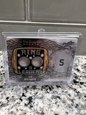 JOE DIMAGGIO 2022 Leaf in the Game Ring Leaders Jersey Yankees Baseball 4/9