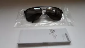 Maui Jim 2ND REEF Sonnenbrille Schwarz MATT Glas polarisiert NEU VORLAGE MUSTER - Bild 1 von 12