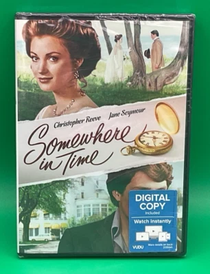 SOMEWHERE IN TIME DVD Christopher Reeve Jane Seymour 1980 Widescreen NEW SEALED - Image 1 of 2