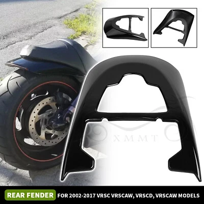 Vivid Black Rear Fender For Harley Night Rod Special V-Rod VRSCA VRSCAW VRSCX - Image 1 of 4
