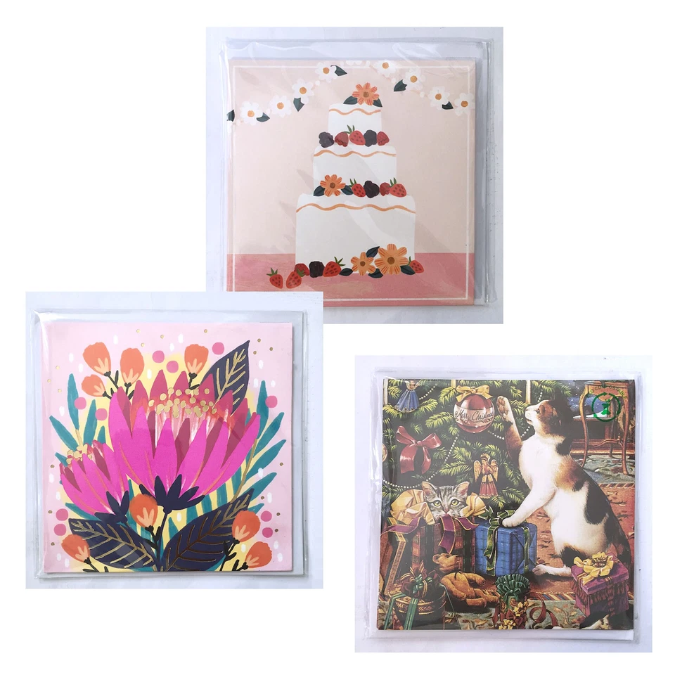 Treasures Pop-up Card - Assortment: Greeting / Birthday / Xmas 5.25" x 5.25" - Image 1 of 1