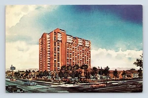 Little America Hotel Artist View Salt Lake City Utah UT UNP Chrome Postcard P1 - Picture 1 of 2
