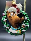 NWT Scooby Doo Wreath Christopher Radko Glass Ornament Warner Bros 96-WB-06 Box