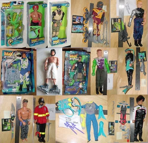 WÄHLEN SIE AUS GROSSER AUSWAHL MAX STEEL 12" FIGUREN ZUBEHÖR & VILLIANS TOO - Bild 1 von 14