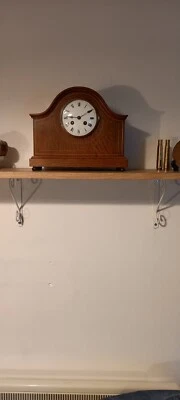victorian clock with french movement - Image 1 of 4