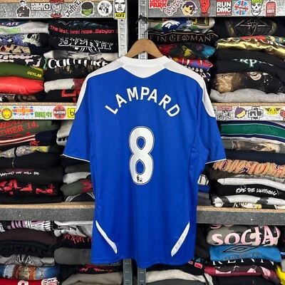 CAMISETA DE FUTBOL LOCAL CHELSEA 2011 2012 #8 LAMPARD ADIDAS V13927 L Foto 1 de 4