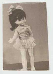 Photo Doll Portrait Soviet toys unusual ODD Weird Toy industry USSR VTG - Picture 1 of 2