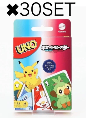 【Set of 30】UNO GNH17 Pokemon Special Rule Card with Snorlax & Geckoga Japan new - Image 1 of 4