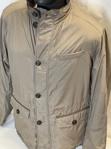 Peter Millar Prato Reversible Coat Jacket Men’s Size Large Brown /Grey - Picture 1 of 14