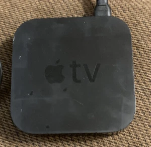 Apple TV (3rd Generation) Media Streamer Black A1469 No remote, Tested and Works - Picture 1 of 3