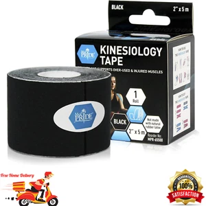 KT Tape Roll Cotton Kinesiology Therapeutic Elastic Sports Roll 2” x 16.4 Feet