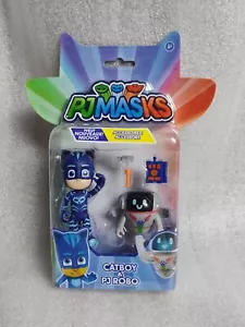 SIMBA PJ MASKS SUPER PIGIAMINI BLISTER 2 PERSONAGGI CAT BOY AND PJ ROBOT - Foto 1 di 3