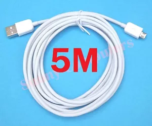1M 3m 5M Premium USB2.0 to Micro USB 2.0 Data Sync Power Charger Adapter Cable - Picture 1 of 7