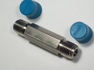 1 - Swagelok Stainless Steel 2.5" Hex Pipe Nipple, 1/4" MNPT, SS-4-HLN-2.50 - Picture 1 of 2