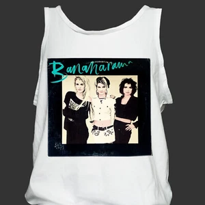 Bananarama Pop Dance Nueva Ola CAMISETA chaleco top unisex blanco S-2XL - Imagen 1 de 1