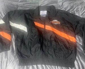 Vintage San Francisco Giants Starter Jacket XL Nylon Windbreaker Full Zip 90s SF - Picture 1 of 10
