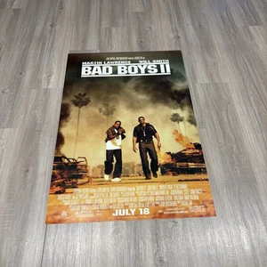 Póster teaser BAD BOYS II 1 hoja 27"x40" 2003 de colección original ver fotos - Imagen 1 de 6
