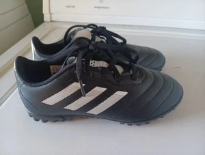 Jugend Größe 1 Adidas Goletto VIII TF J CORE SCHWARZ/WEISS RASEN FUSSBALLSCHUHE GY5781 - Bild 1 von 10