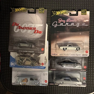 6 Hot Wheels Premium. Aston Martin Vanquish/1968 Mazda Cosmo Sport/Astro Van Foto 1 de 4