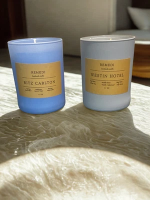Ritz Carlton & Westin Hotel Candle - Image 1 of 4