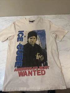 Camiseta Ice Cube Amerikka’s Most Wanted vintage talla M - Imagen 1 de 9