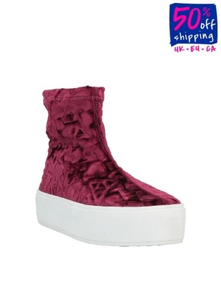 PVP €139 APEPAZZA SPORT Zapatillas Terciopelo US7 UK4 EU37 Forma Plana Foto 1 de 4