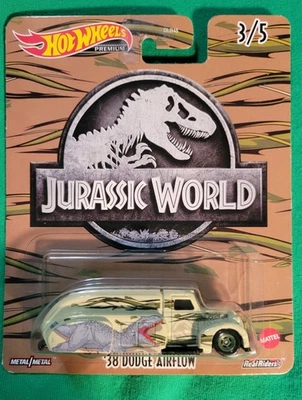 Dodge Airflow Diecast Premium Hot Wheels Jurassic World '38 Foto 1 de 4