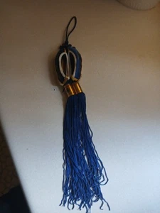 Zapatos Coreanos Adorno de Navidad Vintage Coleccionable 12" Con Borla Rojo - Imagen 1 de 5