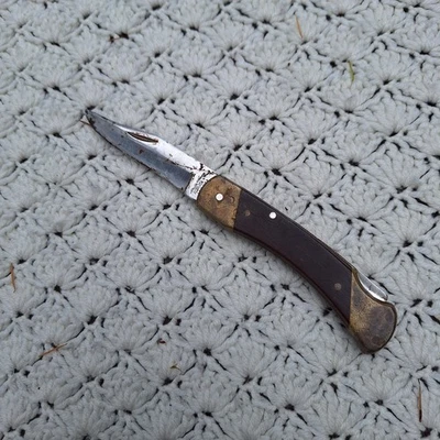 Vtg Schrade Uncle Henry MAC Tools Anniversary Edition Folding Pocket Knife - Image 1 of 4