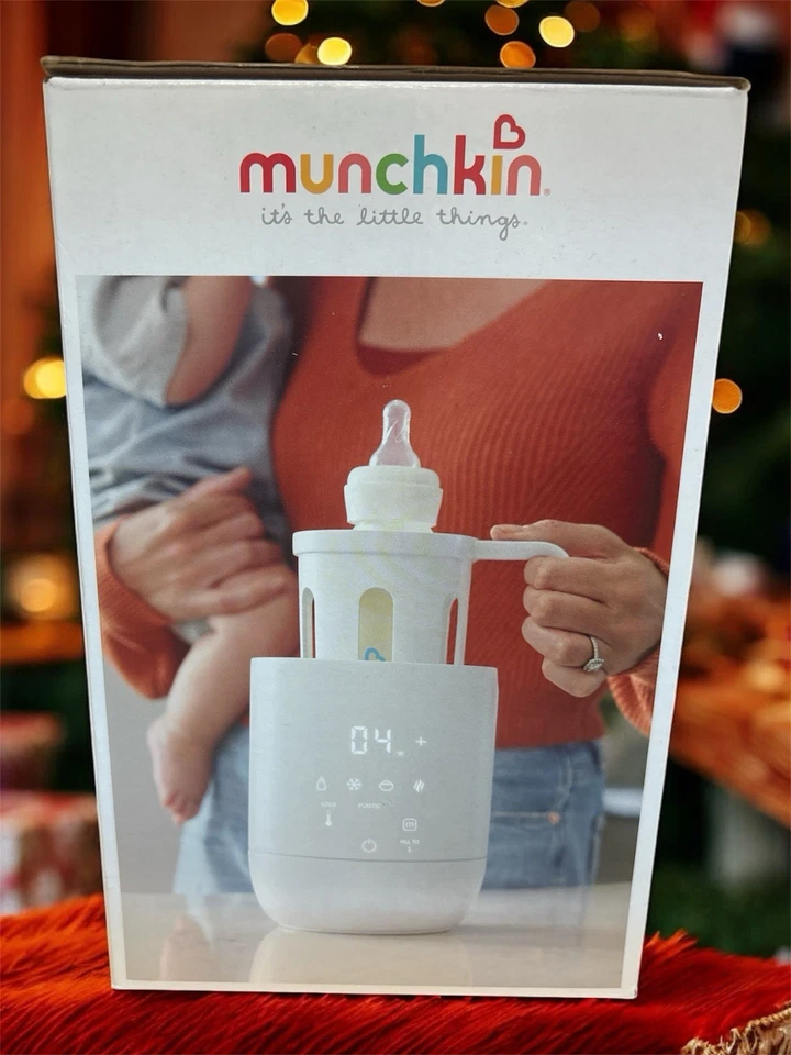 Calentador de biberón digital inteligente Munchkin con control Bluetooth calentador de alimentos para biberones Foto 1 de 4