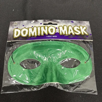 Green Domino Half Mask - Image 1 of 4
