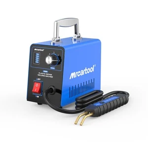 Kit de soldadura de plástico grapadora caliente 80 W máquina de soldadura de reparación de plástico 600 piezas grapas - Imagen 1 de 17