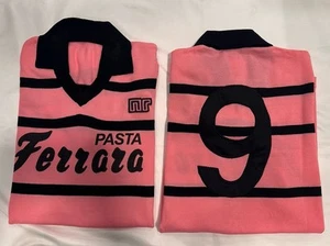 Maglia Palermo N°9 Massimo De Stefanis Calcio Vintage Acrilico Lanetta 1983/84 - Imagen 1 de 5