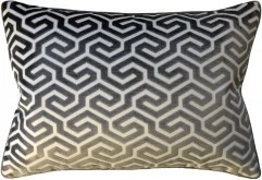 Ryan Studio Ming Fret Velvet Taupe 14 x 20 in Pillow - NEW! - Image 1 of 1