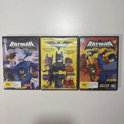 Batman The Animated Series X 3 DVD Bundle Pack - Image 1 of 2