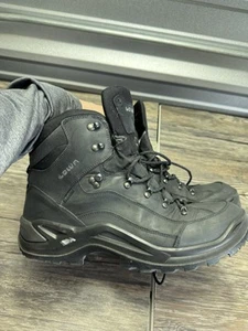 LOWA RENEGADE GTX Gray LEATHER BOOTS GORE-TEX MEN'S SIZE 15 - Picture 1 of 9