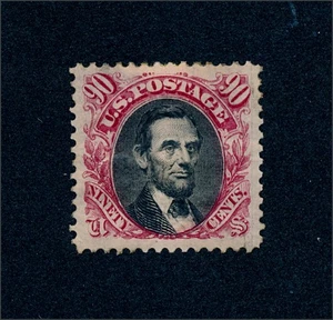drbobstamps US Scott #132 postfrisch D.O.G. (Siehe Beschreibung) mit Crowe Zertifikat SCV 3750 $ - Bild 1 von 3