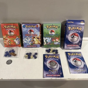 Pokemon THEMENDECK BOXEN Overgrowth - Water Blast - Brushfire - 2 Spieler Starter - Bild 1 von 21