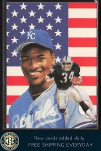 Bo Jackson 1989 All American Bo (sin licencia) #sin casi nuevo-como nuevo o mejor Royals Raiders - Imagen 1 de 2
