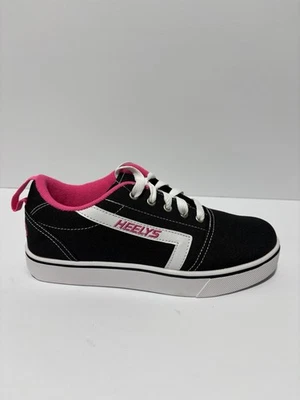 Heelys Women’s GR8 Pro Black/Pink Wheeled Shoes, Size 8 M - Image 1 of 4
