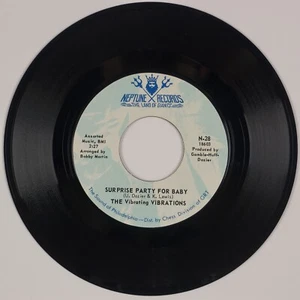 THE VIBRATING VIBRATIONS: Surprise Party for Baby US Neptune Soul 45 NM OG - Picture 1 of 2