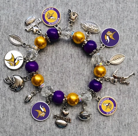 NFL Minnesota Vikings Charm Bracelet Cover